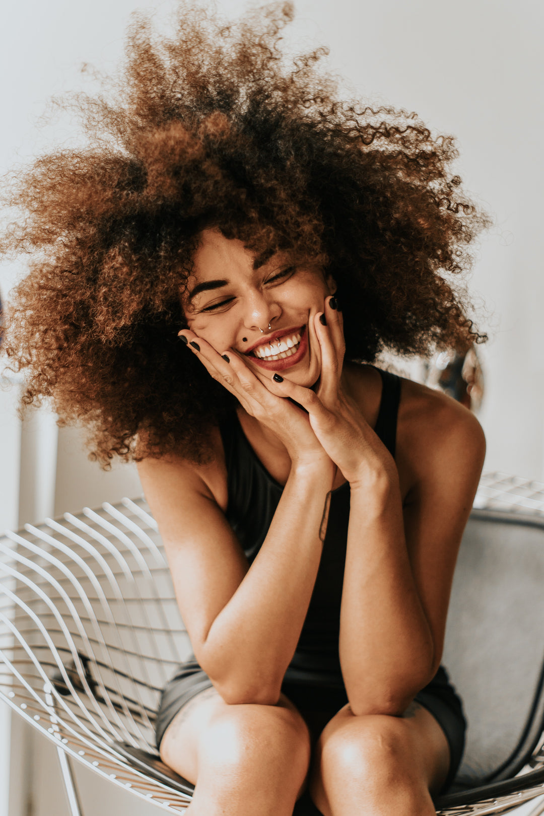 smiling woman