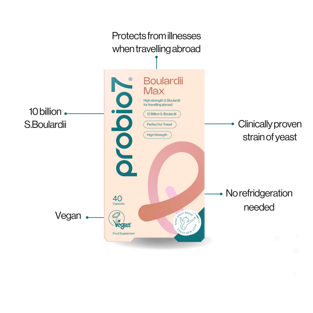 Don't forget to pack Probio7.