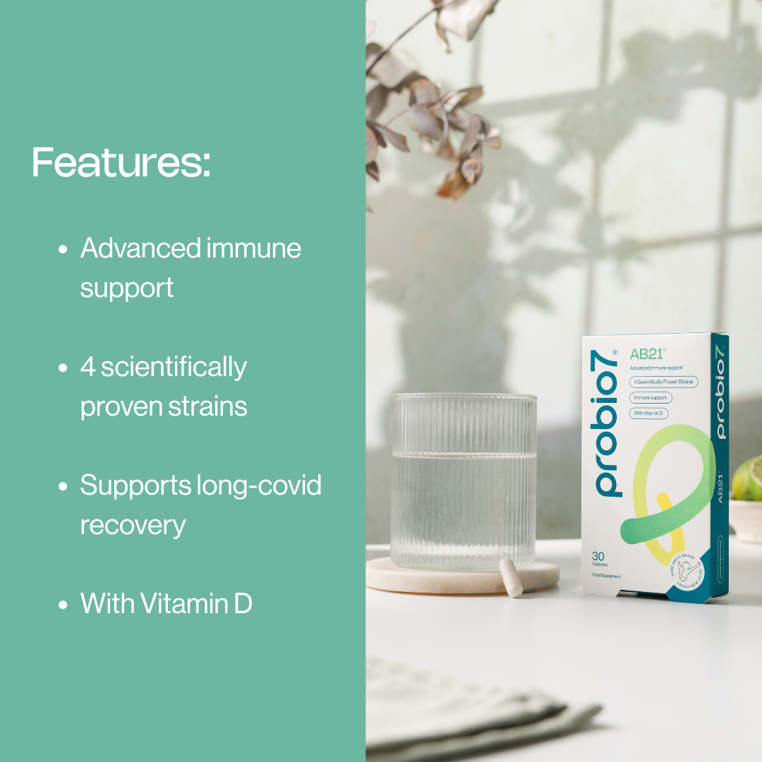 Gut and immune support for your next chapter.